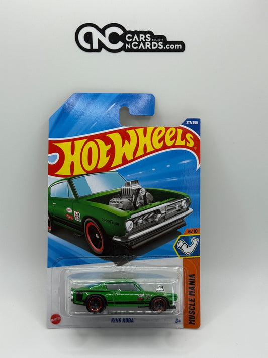 2025 Hot Wheels Muscle Mania 6/10 King Kuda Green