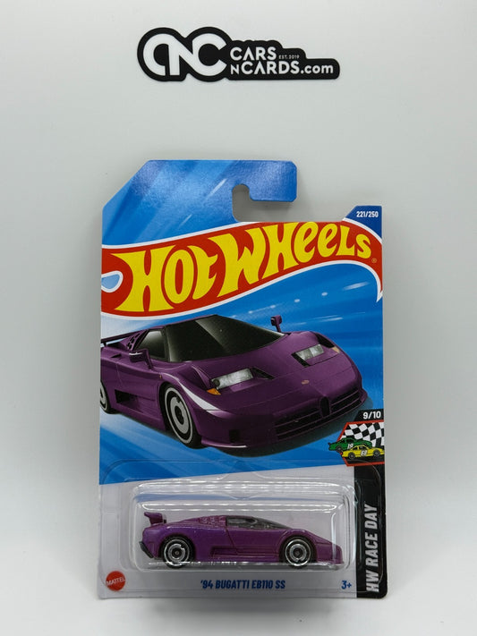 2025 Hot Wheels HW Race Day 9/10 '94 Bugatti EB110 SS