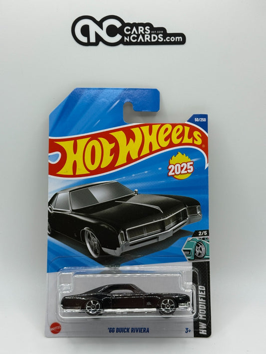 2025 Hot Wheels HW Modified 2/5 '66 Buick Riviera Black
