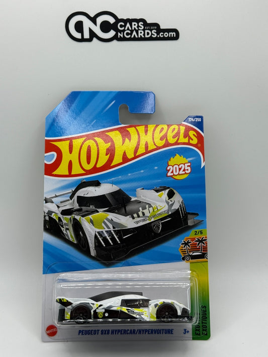 2025 Hot Wheels Exotics 2/5 Peugeot 9X8 Hypercar