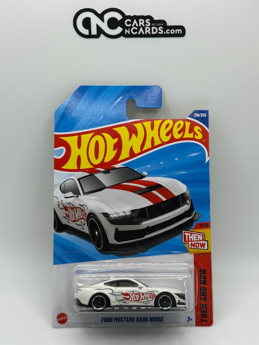 2025 Hot Wheels Then And Now 7/10 Ford Mustang Dark Horse
