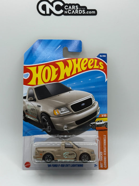 2025 Hot Wheels Hot Trucks 7/10 '99 Ford F-150 SVT Lightning