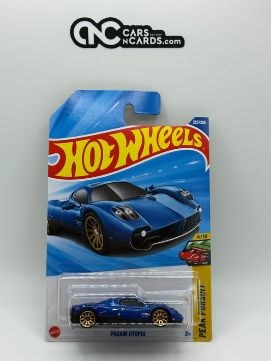 2025 Hot Wheels Peak Pursuit 4/10 Pagani Utopia Blue