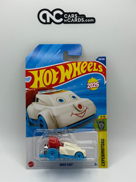 2025 Hot Wheels Experimotors 9/10 Quick Chat (Soft Corner)