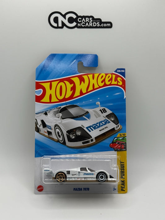 2025 Hot Wheels Peak Pursuit 5/10 Mazda 787B White