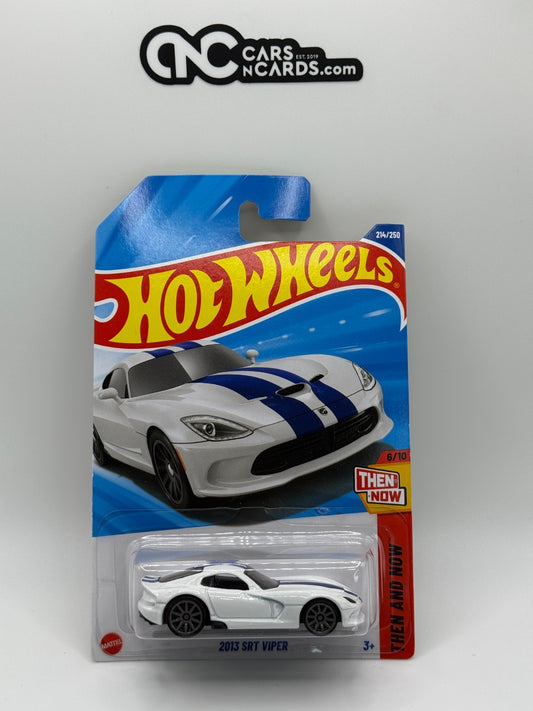 2025 Hot Wheels Then and Now 6/10 2013 SRT Viper White