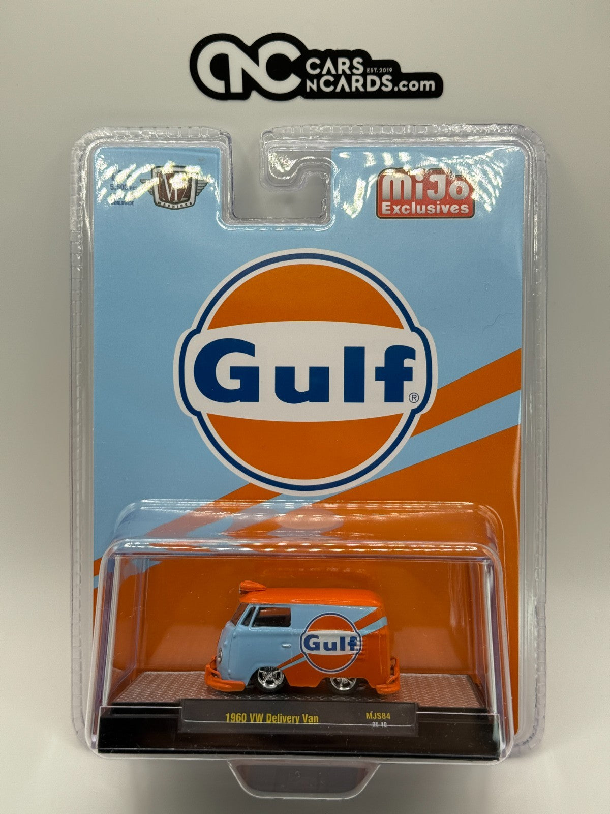 M2 Machines 1:64 1960 Volkswagen Delivery van Custom GULF Blue MiJo Exclusives