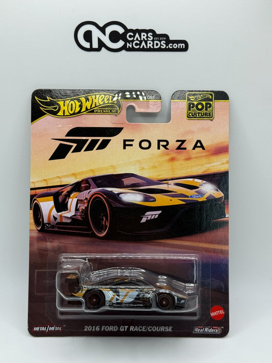 2025 Hot Wheels Premium Pop Culture Forza Motorsport 2016 Ford GT Race