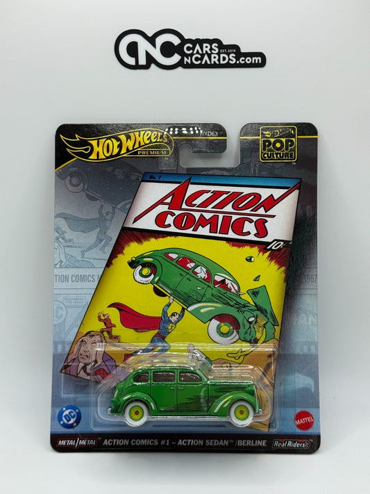 2025 Hot Wheels Premium Pop Culture DC Comics Action Comics #1 - Action Sedan