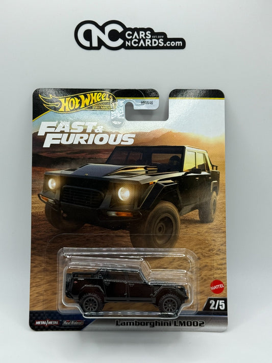2025 Hot Wheels Premium Fast & Furious 2/5 Lamborghini LM002