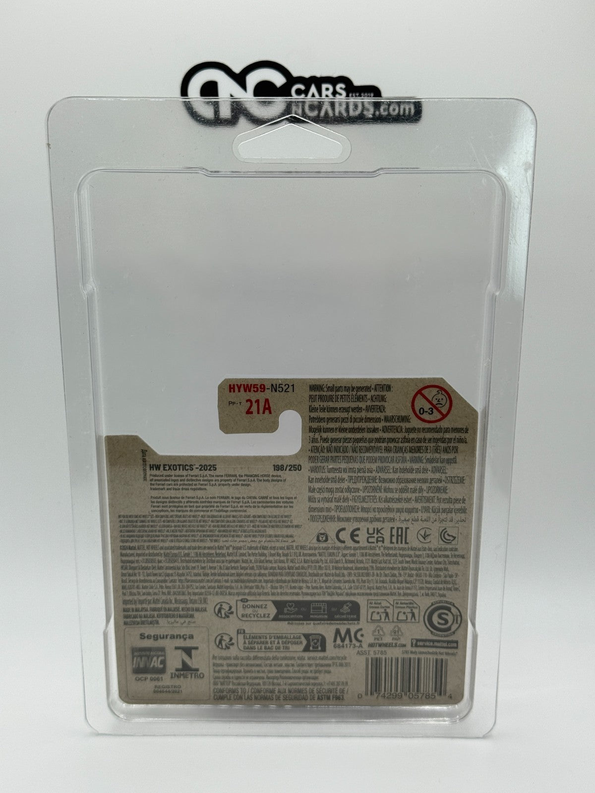 2025 Hot Wheels HW Exotics 4/5 Ferrari F40 Competizione With Protector