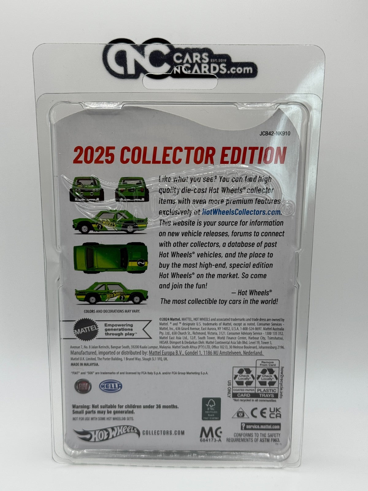 2025 Hot Wheels RLC Factory Sealed Mail In Collector Edition Fiat 131 Abarth