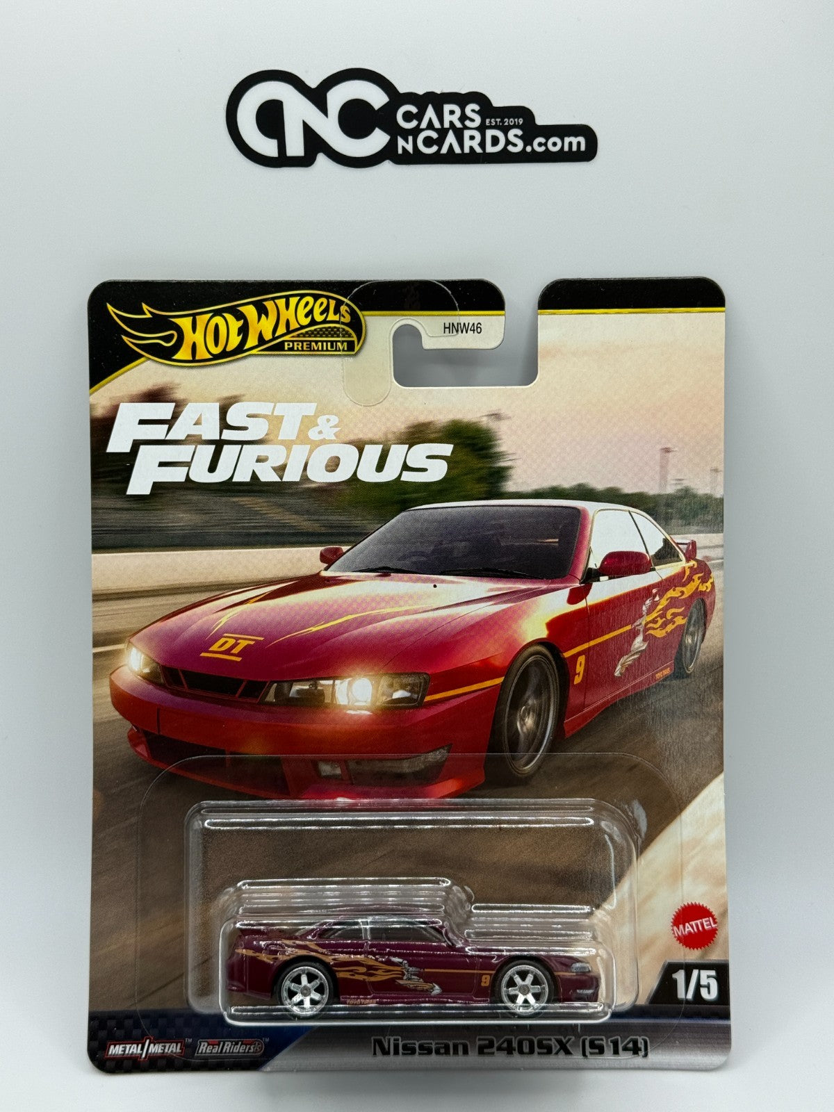 2025 Hot Wheels Premium Fast & Furious 1/5 Nissan 240SX (S14)