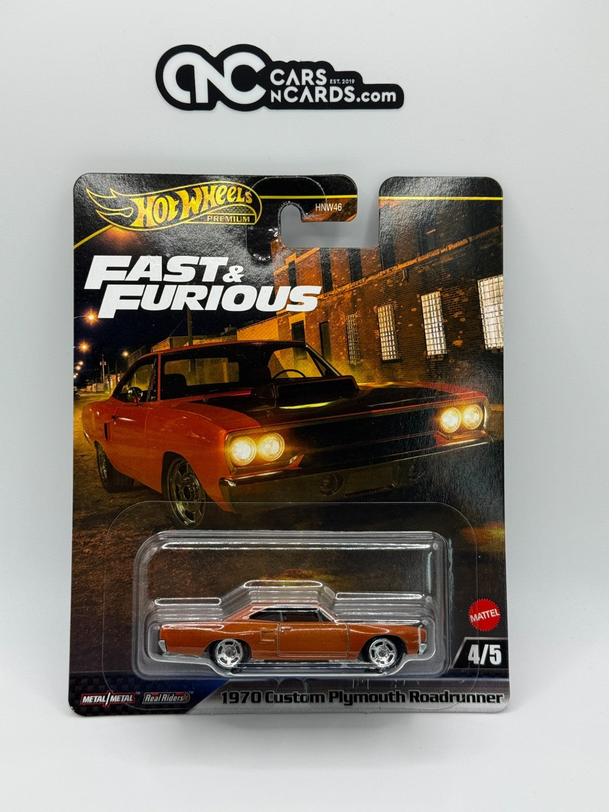 2025 Hot Wheels Premium Fast & Furious 4/5 1970 Plymouth Roadrunner