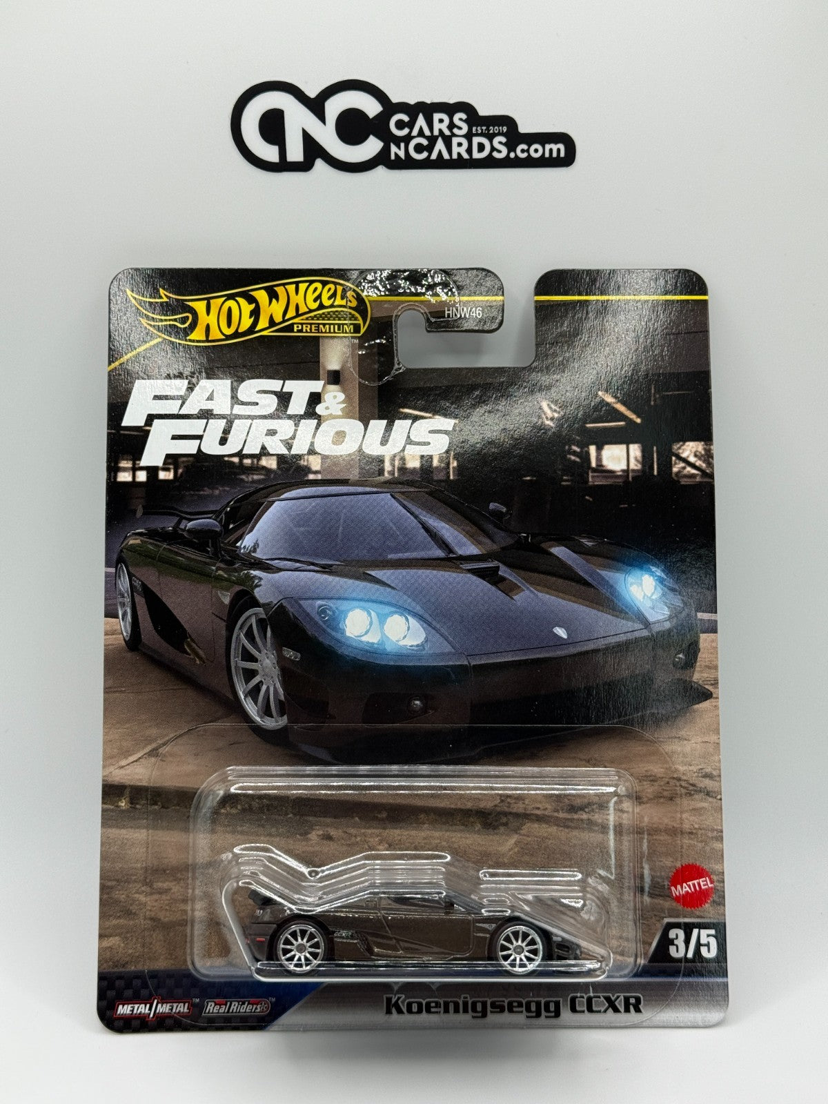 2025 Hot Wheels Premium Fast & Furious 3/5 Koenigsegg CCXR