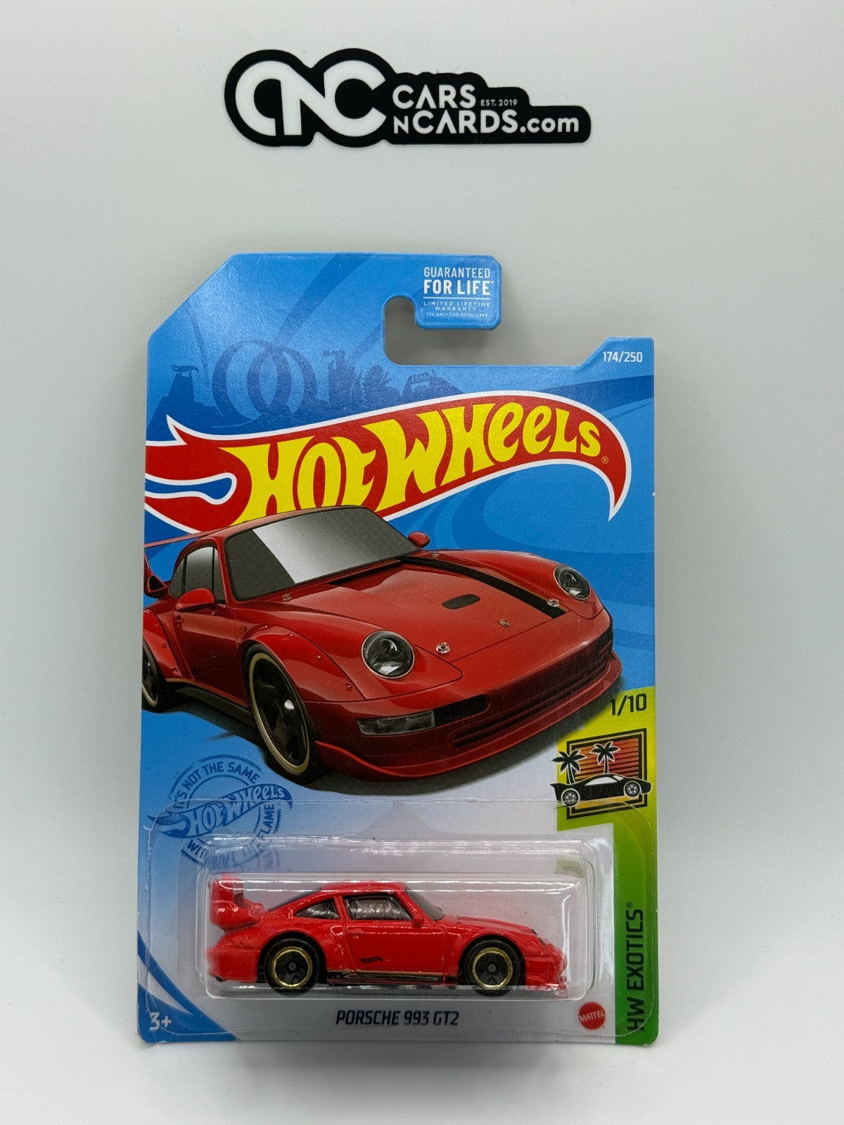 2021 Hot Wheels HW Exotics 1/10 Porsche 993 GT2 (Soft Corners)