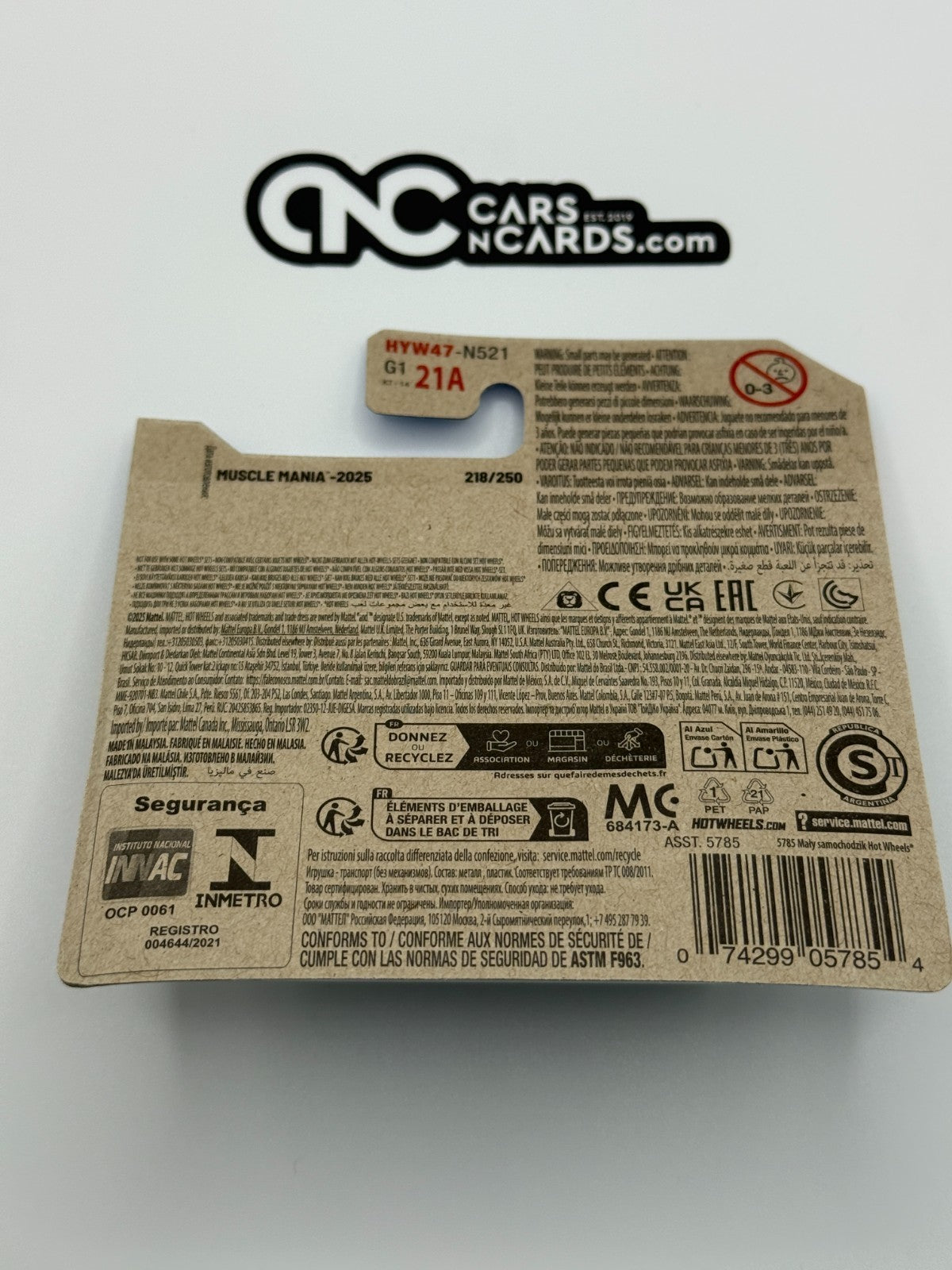 2025 Hot Wheels Muscle Mania 7/10 Mod Mill Short Card