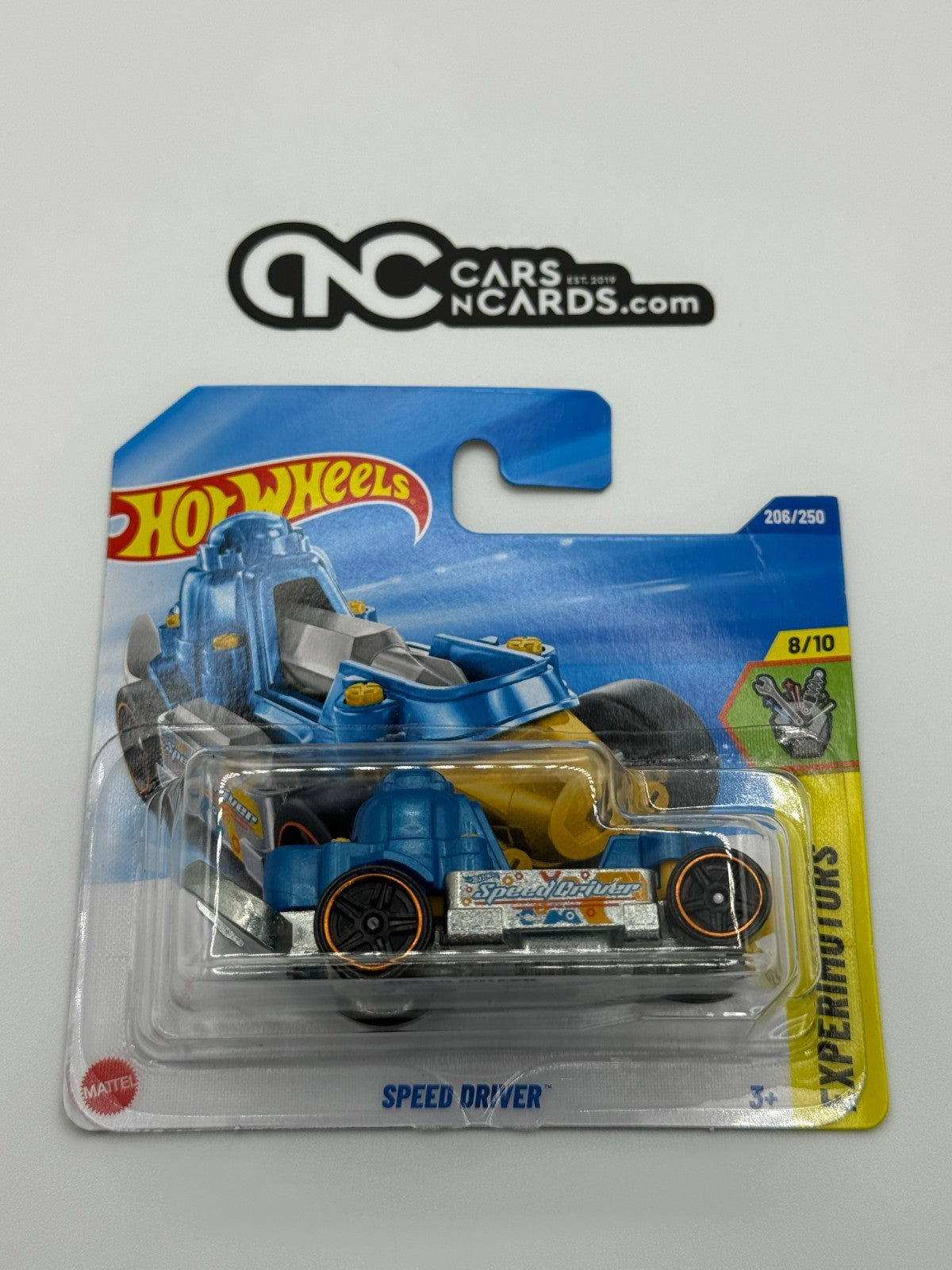 2025 Hot Wheels Experimotors 8/10 Speed Driver (Short Card)