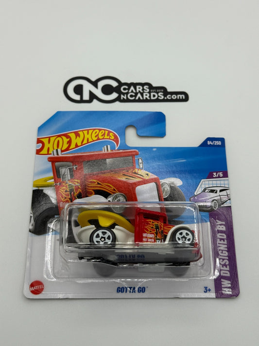 2025 Hot Wheels HW Designed By 3/5 Gotta Go (Short Card)