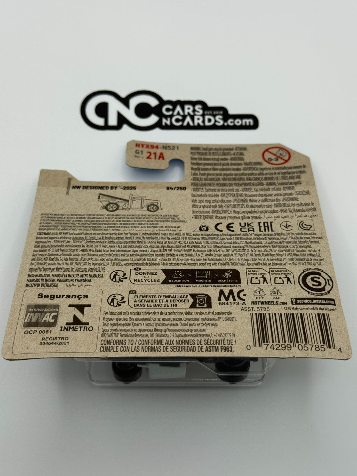 2025 Hot Wheels HW Designed By 3/5 Gotta Go (Short Card)