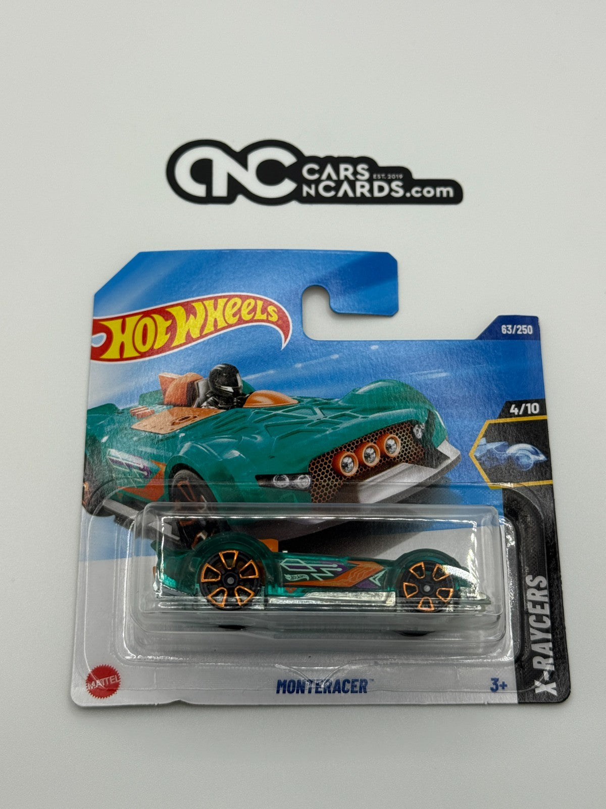 2025 Hot Wheels X-Raycers 4/10 Monteracer (Short Card)