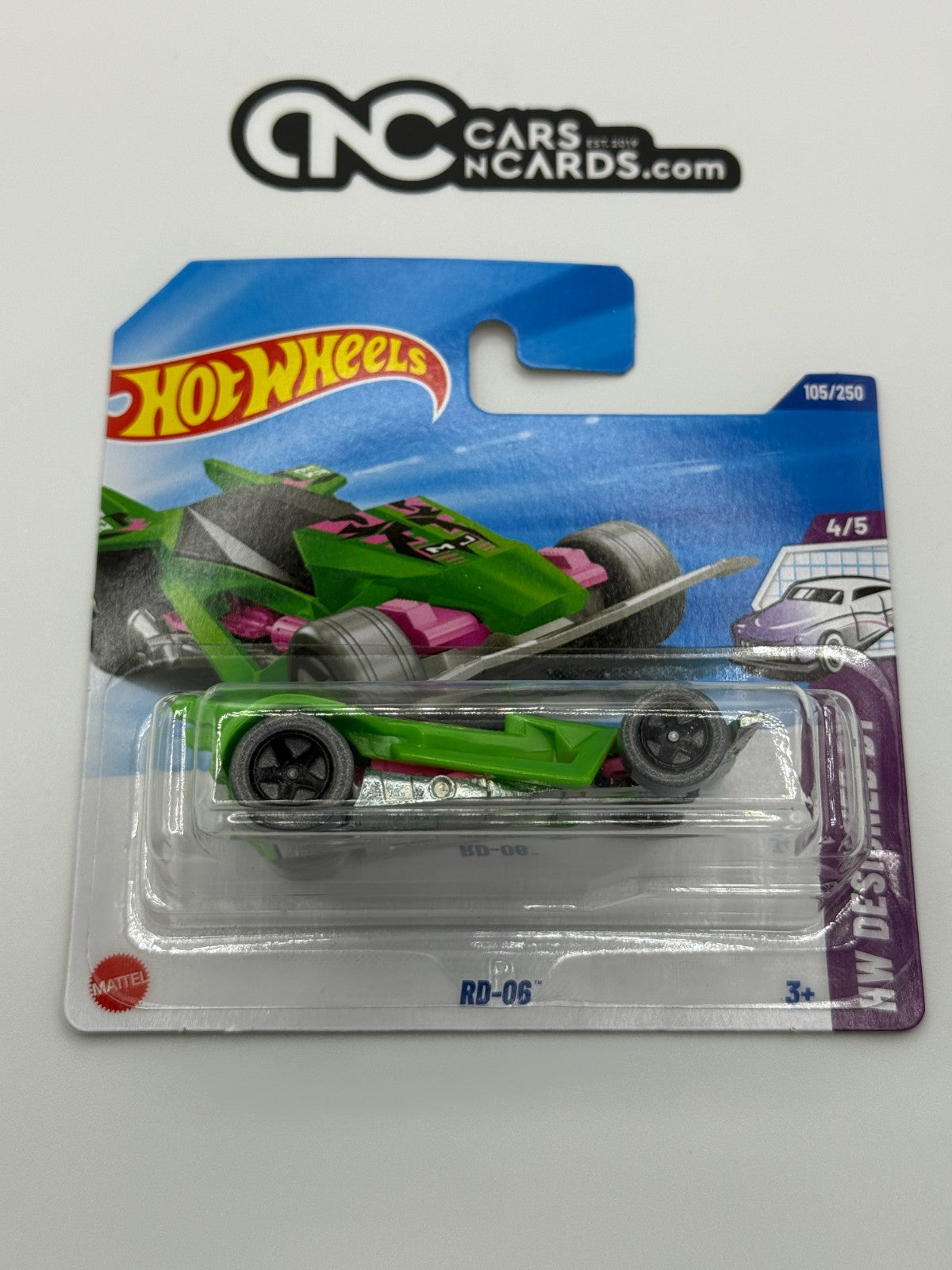 2025 Hot Wheels HW Designed By 4/5 RD-06 (Short Card)
