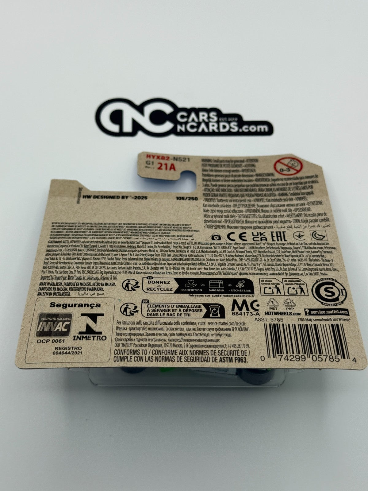 2025 Hot Wheels HW Designed By 4/5 RD-06 (Short Card)