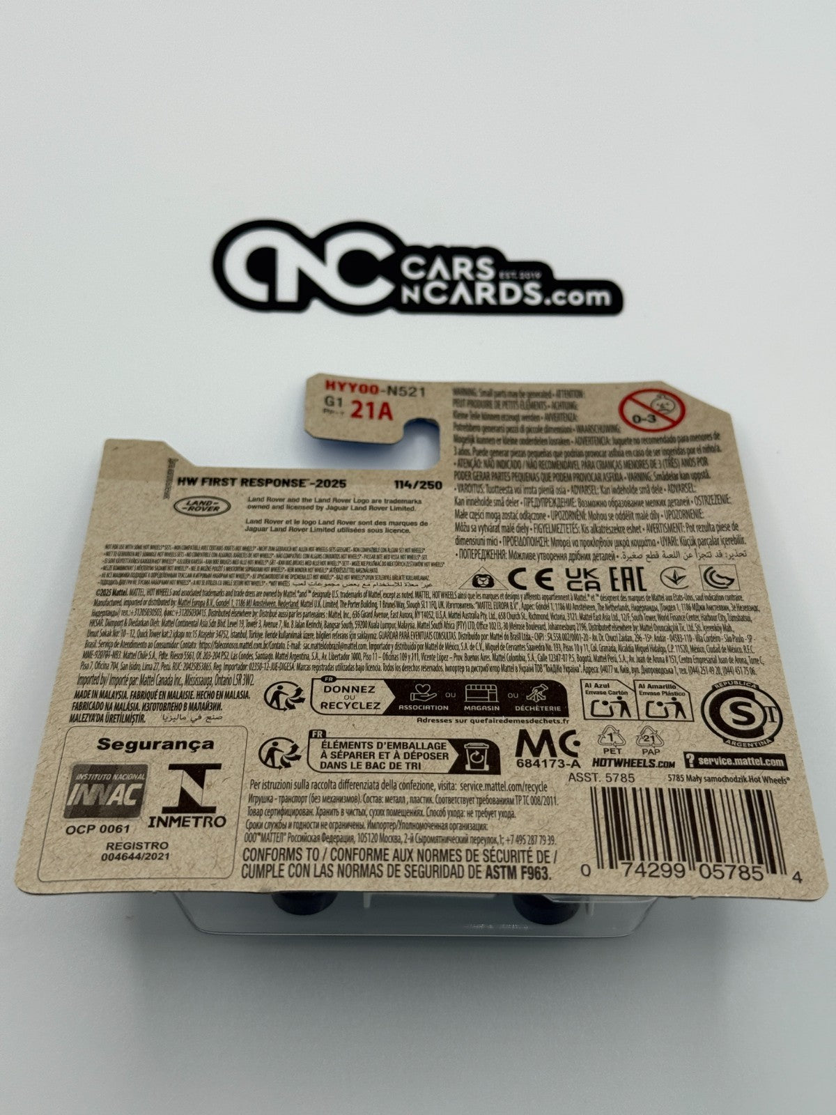 2025 Hot Wheels HW First Response 4/5 Drift-Ender (Card Crease Short Card)