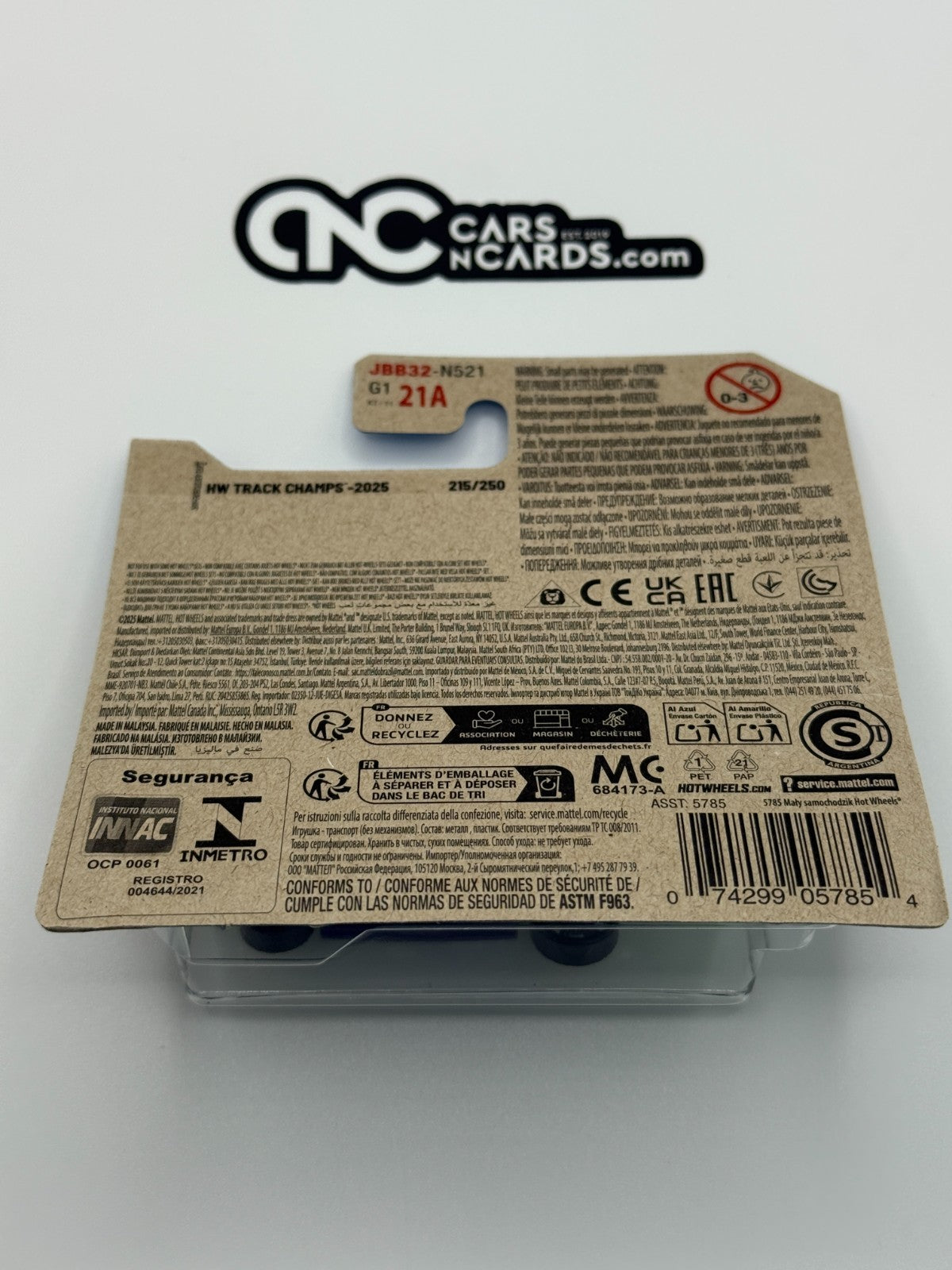 2025 Hot Wheels HW Track Champs 2/5 Blitzspeeder (Short Card)