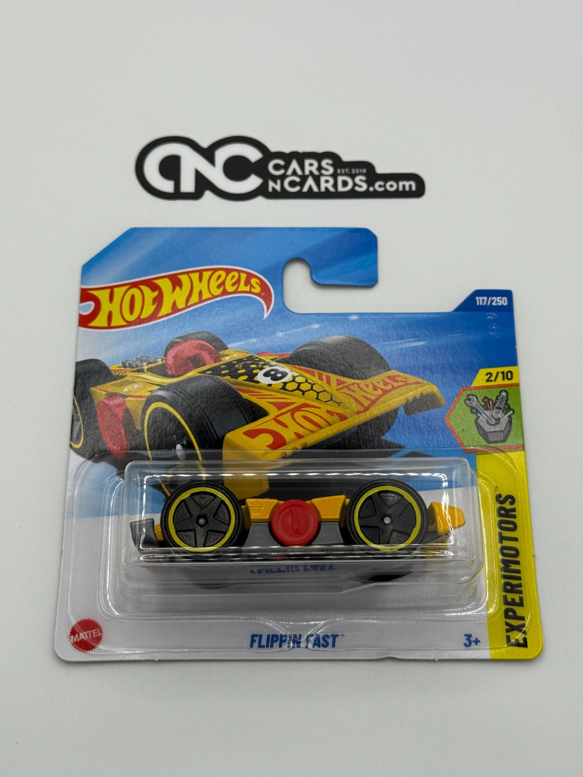 2025 Hot Wheels Experimotors 2/10 Flippin Fast (Short Card)