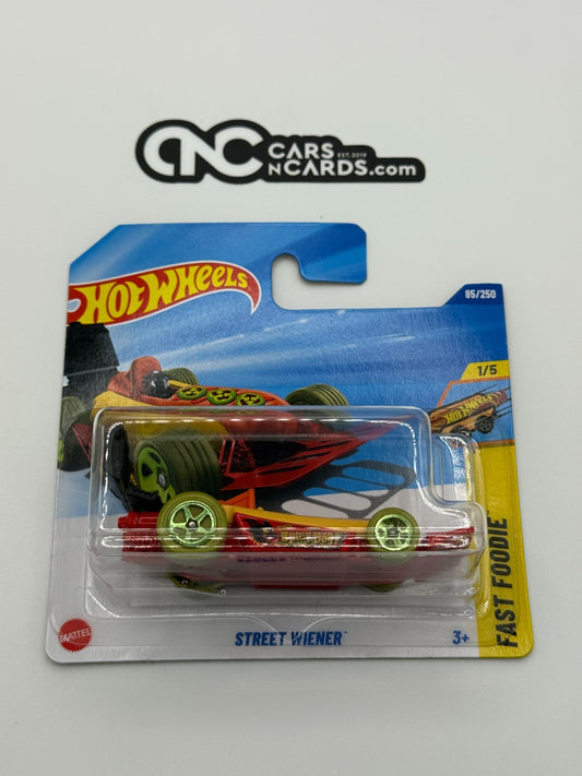 2025 Hot Wheels Fast Foodie 1/5 Street Wiener (Short Card)