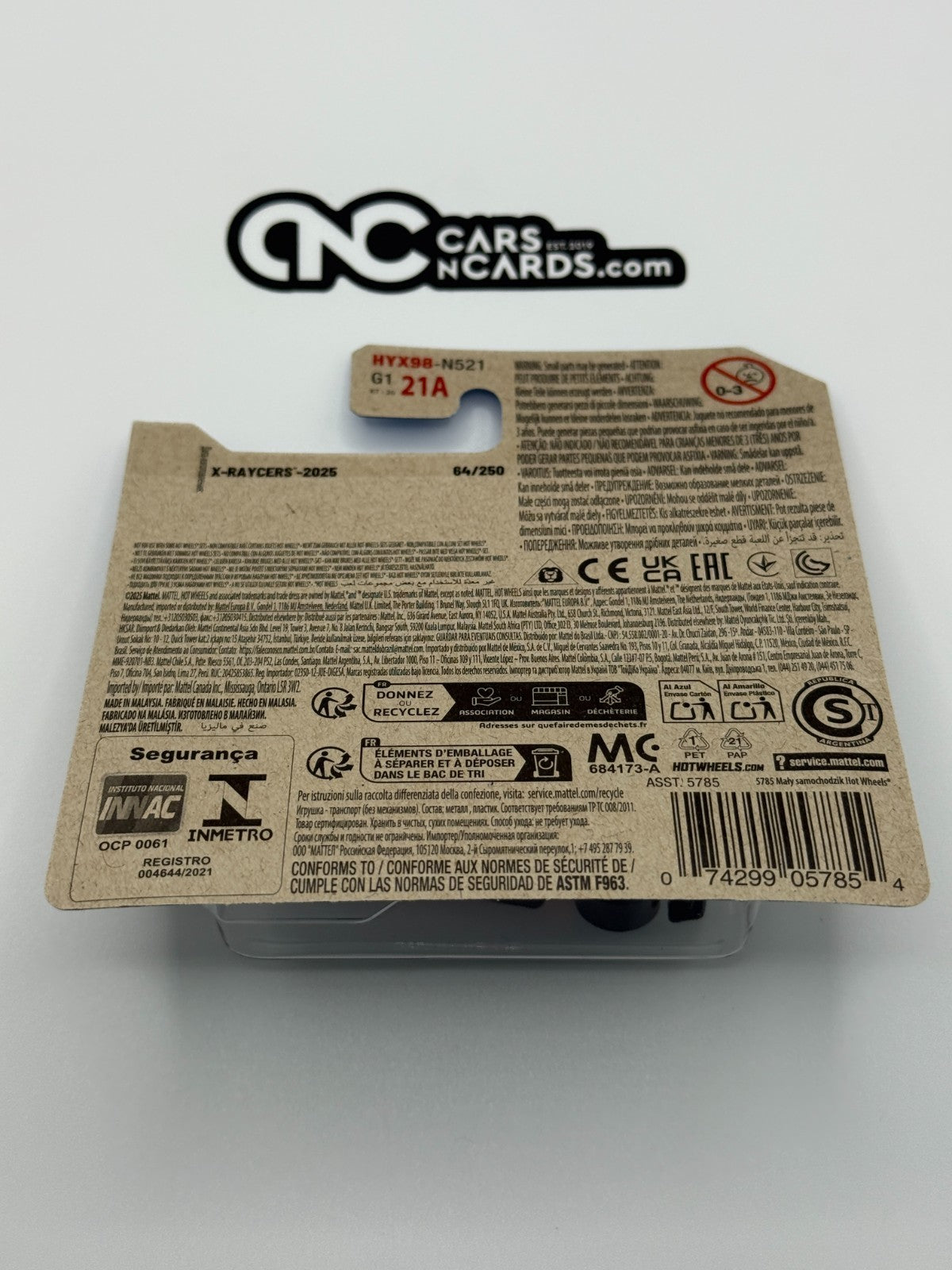 2025 Hot Wheels X-Raycers 5/10 Arrow Dynamic (Short Card)