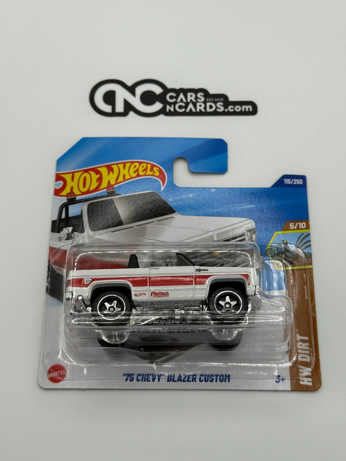 2025 Hot Wheels HW Dirt 5/10 '75 Chevy Blazer Custom (Short Card)