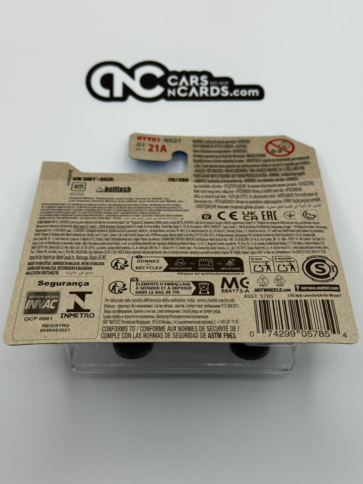 2025 Hot Wheels HW Dirt 5/10 '75 Chevy Blazer Custom (Short Card)