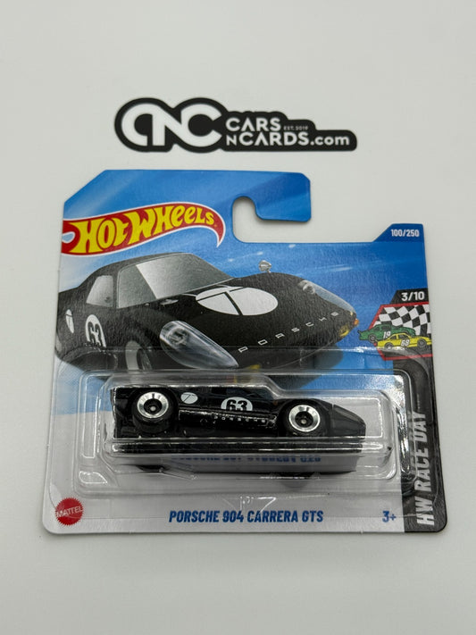 2025 Hot Wheels HW Race Day 3/10 Porsche 904 Carrera GTS Black (Short Card)