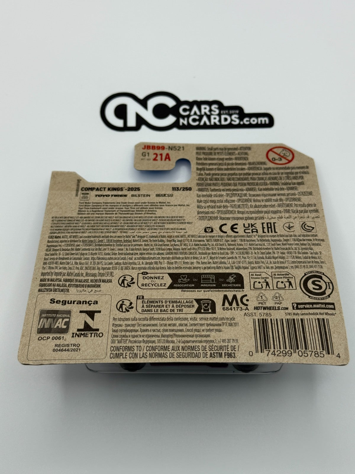 2025 Hot Wheels Compact Kings 4/10 Ford Escort Purple (Short Card)