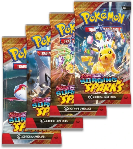 (1) Pokemon Scarlet & Violet Surging Sparks Booster Pack Sealed Random Artwork