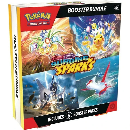 Pokemon Scarlet & Violet Surging Sparks Booster Bundle Sealed Box