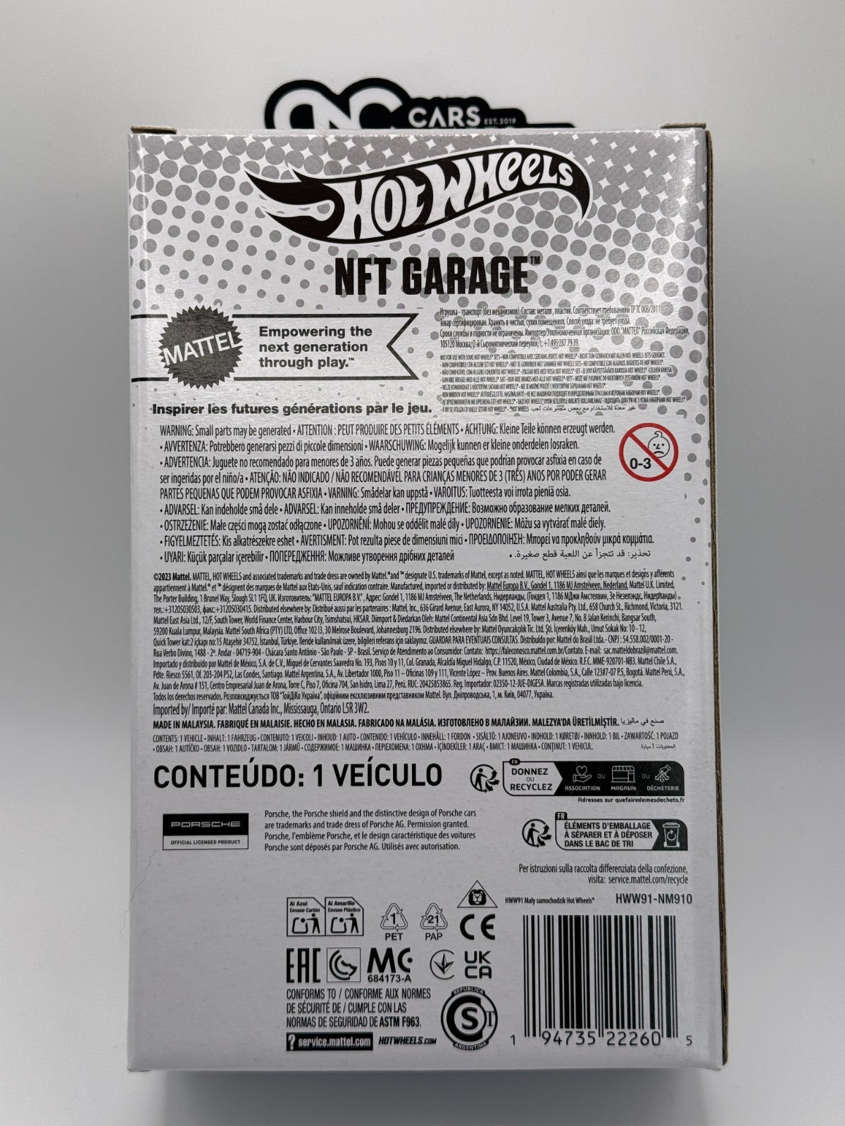 2024 Hot Wheels NFTGarage Series 7 Porsche 962 Sealed Box