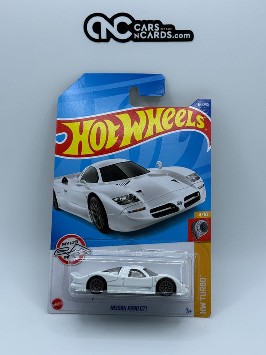 2022 Hot Wheels HW Turbo 4/10 Nissan R390 GT1 White