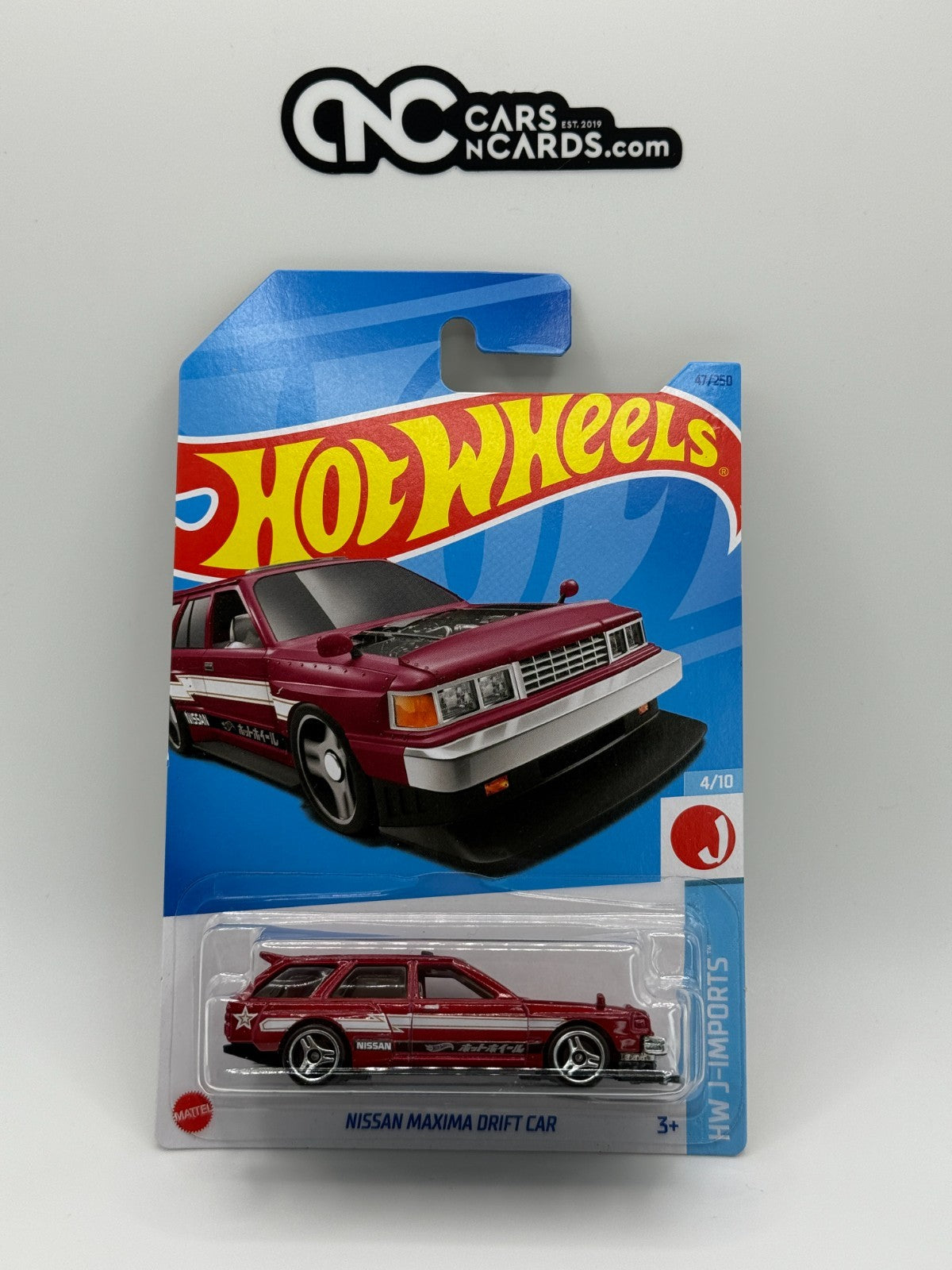 2023 Hot Wheels HW J-Imports 4/10 Nissan Maxima Drift Car 47/250