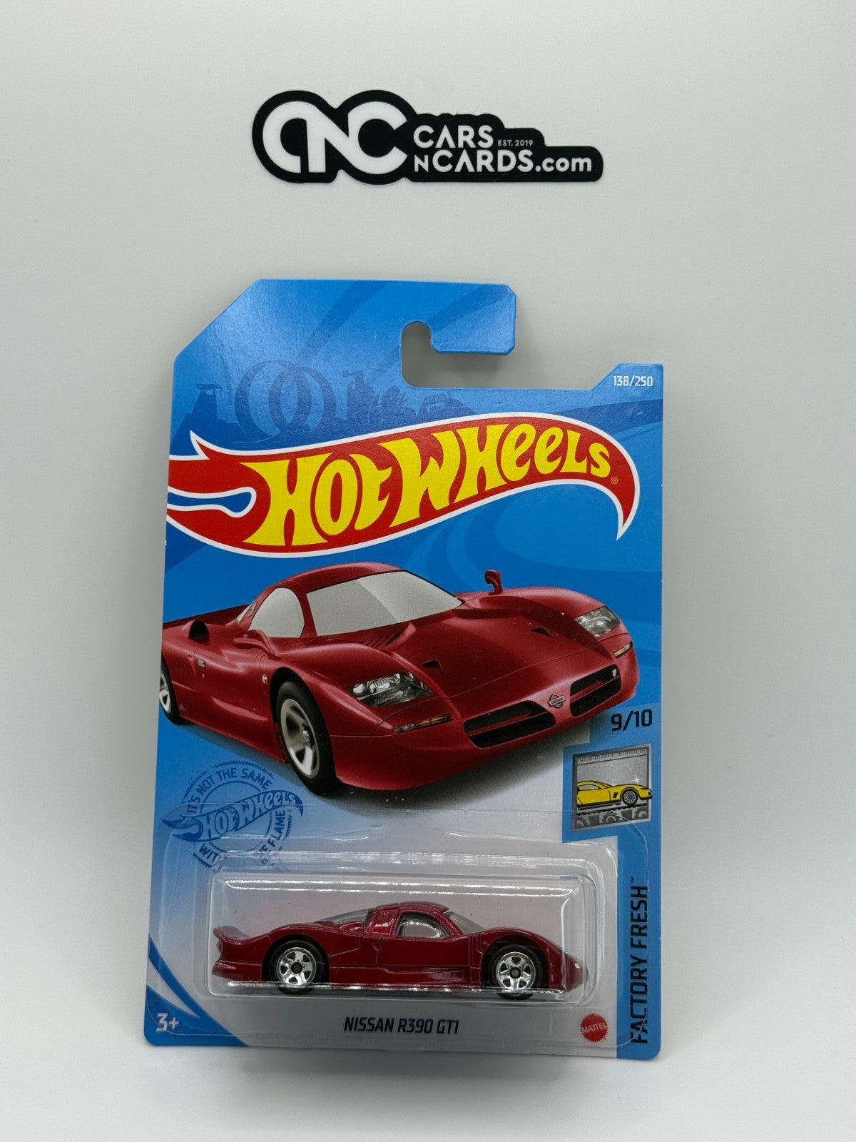 2021 Hot Wheels Factory Fresh 9/10 Nissan R390 GTI Red