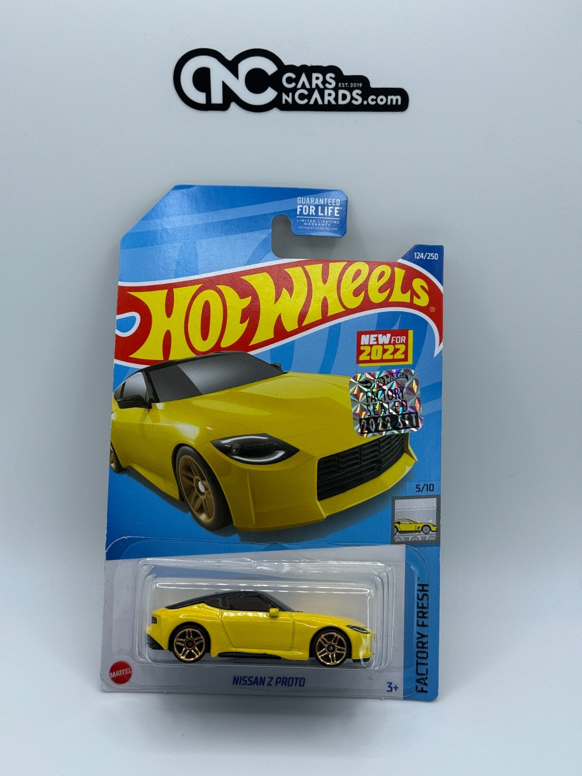 2022 Hot Wheels RLC Factory Sealed Factory Fresh 5/10 Nissan Z Proto Yellow