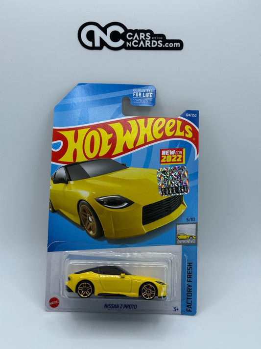 2022 Hot Wheels RLC Factory Sealed Factory Fresh 5/10 Nissan Z Proto Yellow