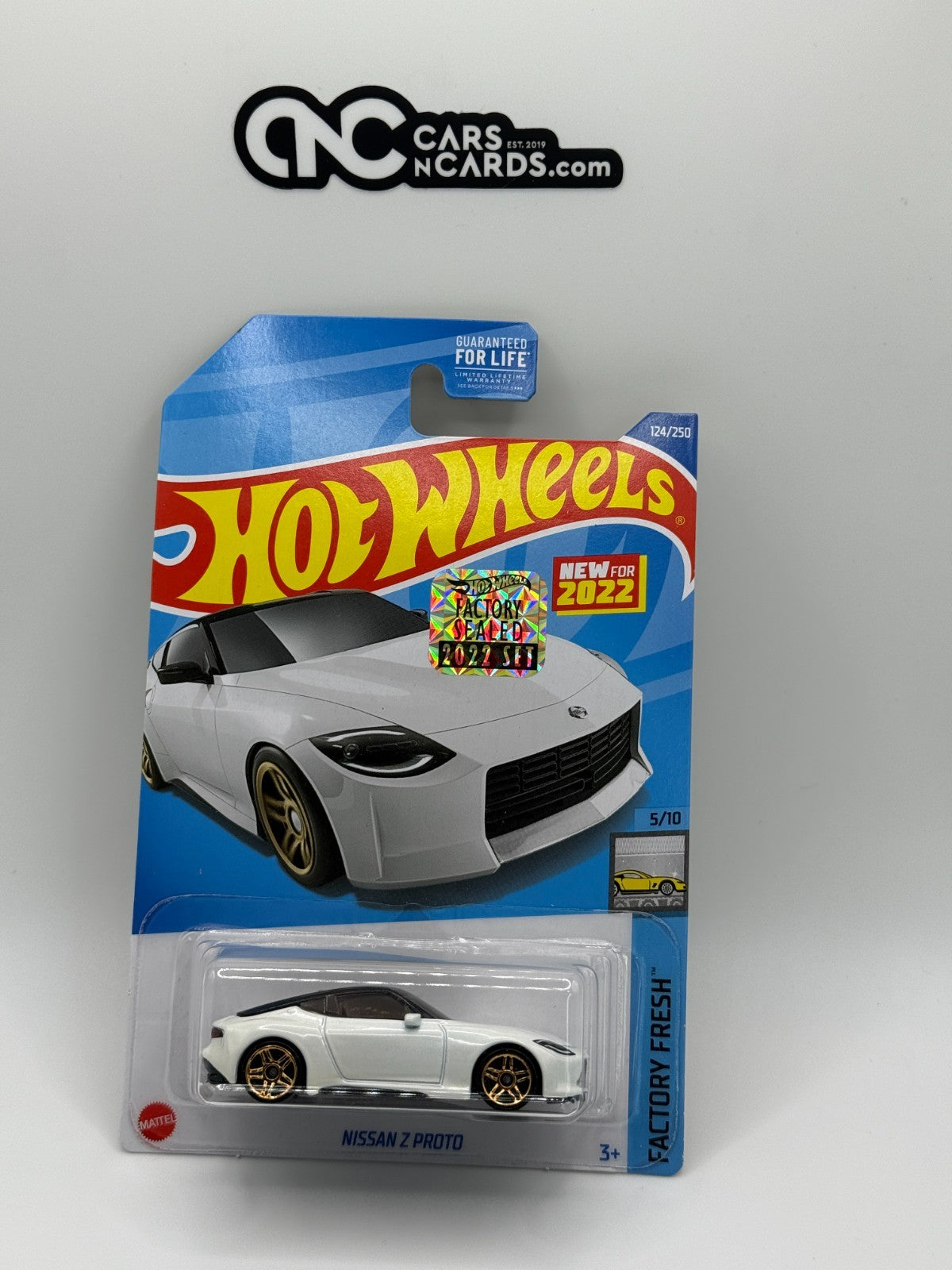 2022 Hot Wheels RLC Factory Sealed Factory Fresh 5/10 Nissan Z Proto White