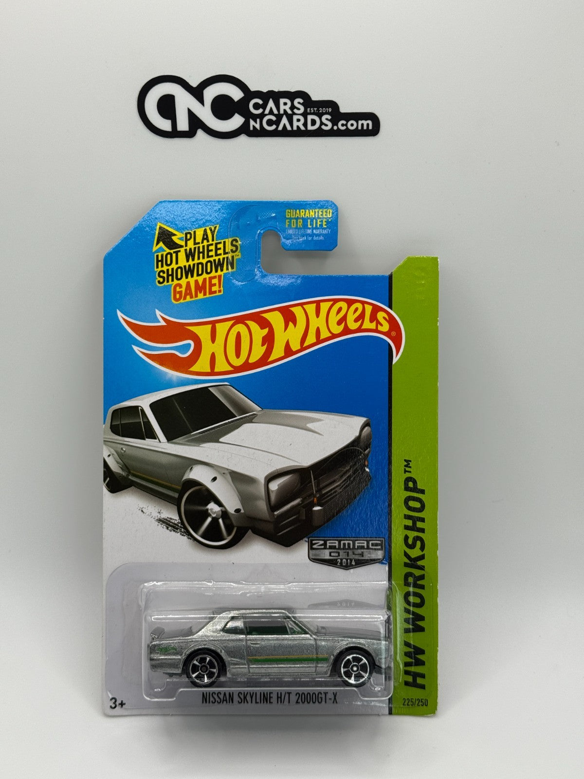2014 Hot Wheels HW Workshop Nissan Skyline H/T 2000GT-X Zamac