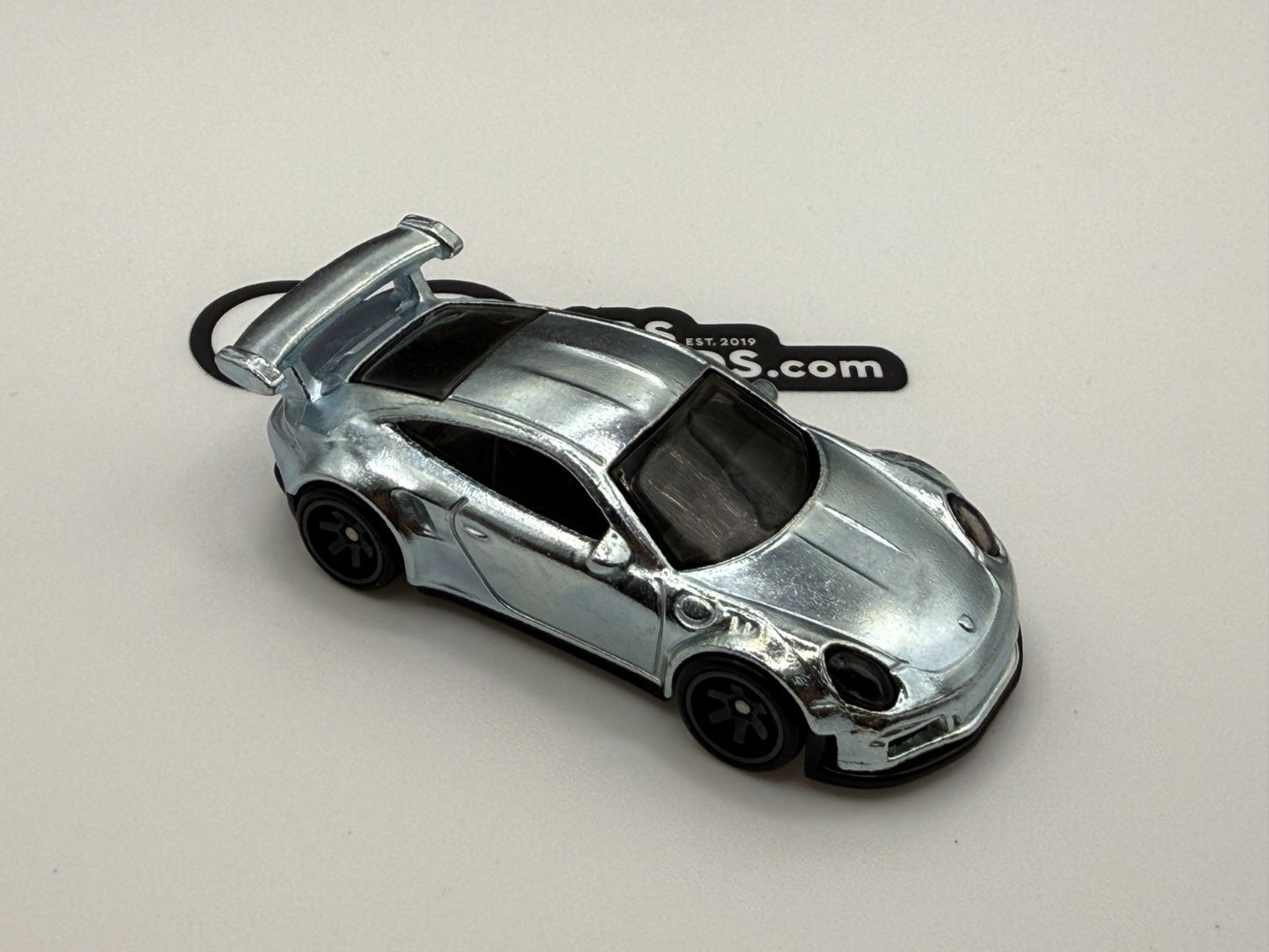 2025 Hot Wheels Porsche 911 GT3 RS Factory Custom Zamac No Tampo Real Riders