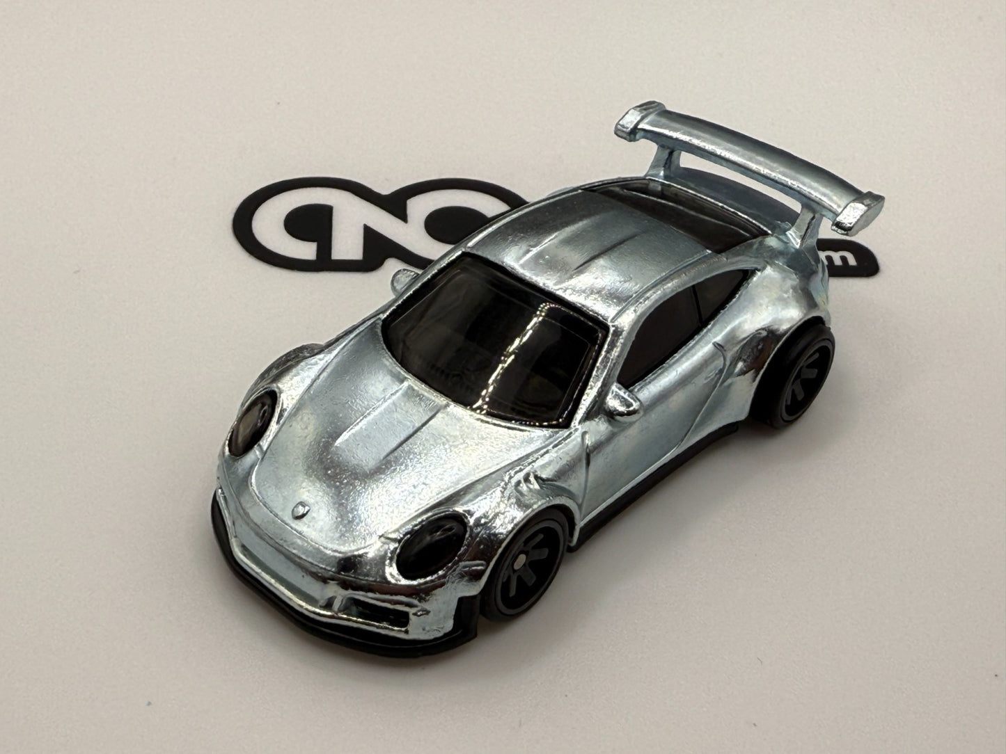 2025 Hot Wheels Porsche 911 GT3 RS Factory Custom Zamac No Tampo Real Riders