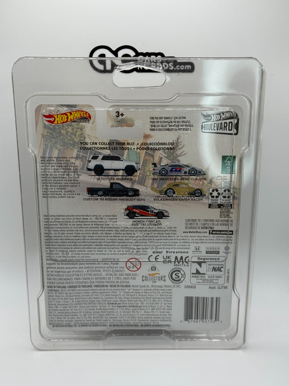 2021 Hot Wheels Premium Boulevard #38 Custom '93 Nissan Hardbody D21 W/Protector