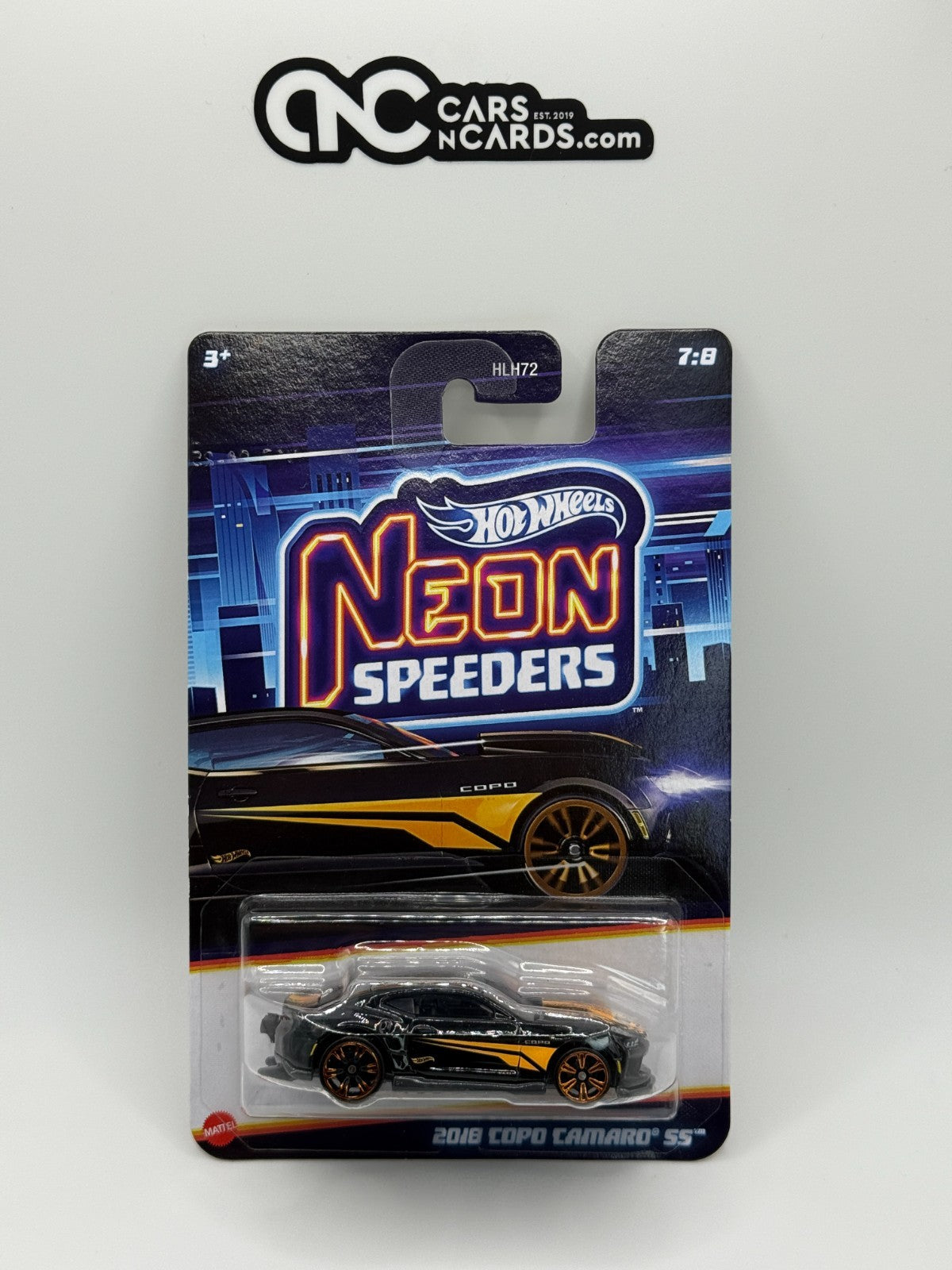2025 Hot Wheels Neon Speeders 7/8 2018 Copo Camaro SS
